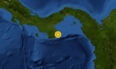 112 km SE of Santiago de Veraguas, Panama