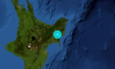 192 km N of Invercargill, F8, New Zealand