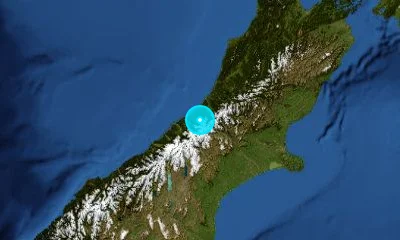 2153 km ESE of Port Macquarie, Australia