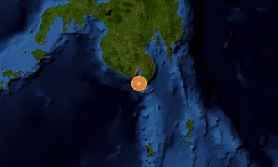 175 km NNE of Ruteng, Indonesia