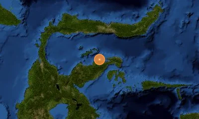 120 km S of Glan, Philippines