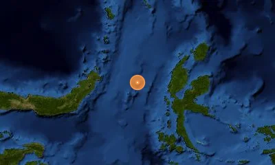122 km WNW of Ternate, Indonesia