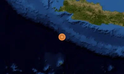 47 km NW of Luwuk, Indonesia