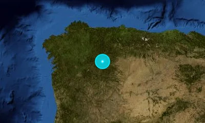 56 km SE of Bayonne, France